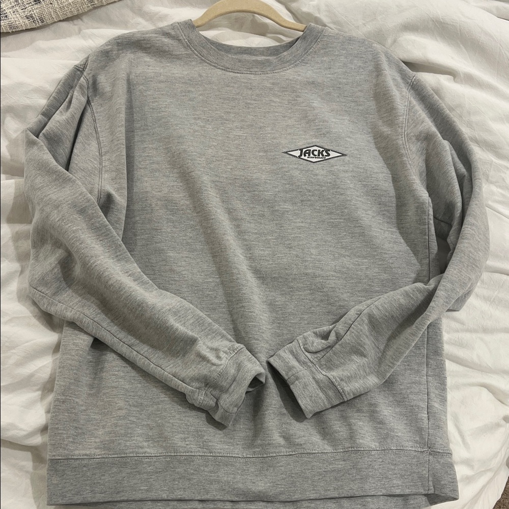 Jack’s Surfboards Light Gray Crewneck